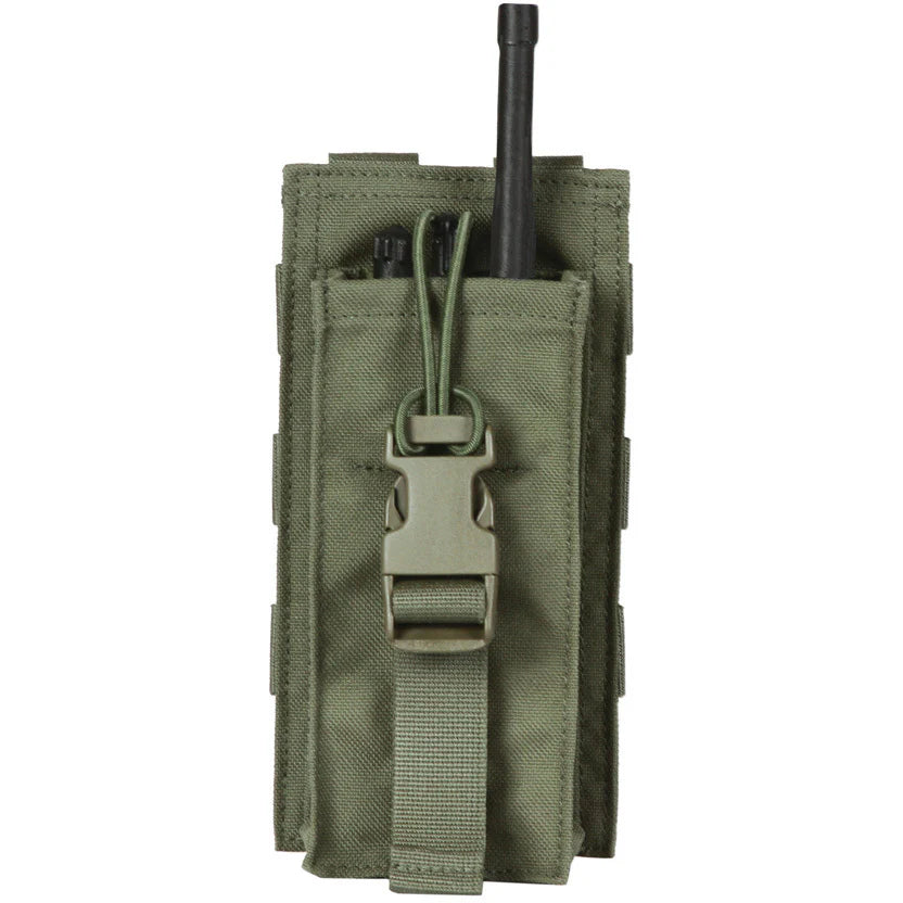 TP21A UNIVERSAL RADIO POUCH WITH BUNGEE CLOSURE