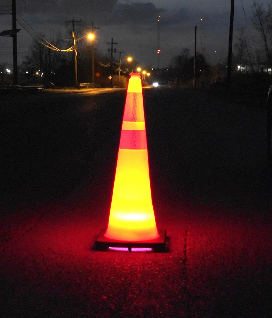 EMERGI-SAFE Dual Power Alkaline/LiFePO4 LED cestné svetlice s FlareSYNC