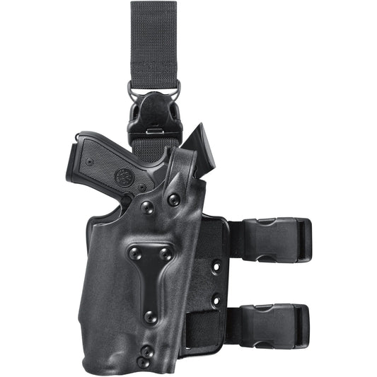 6035 SLS MILITARY TACTICAL HOLSTER FOR GUN MOUNTED LIGHT W/ QUICK RELEASE LEG STRAP
