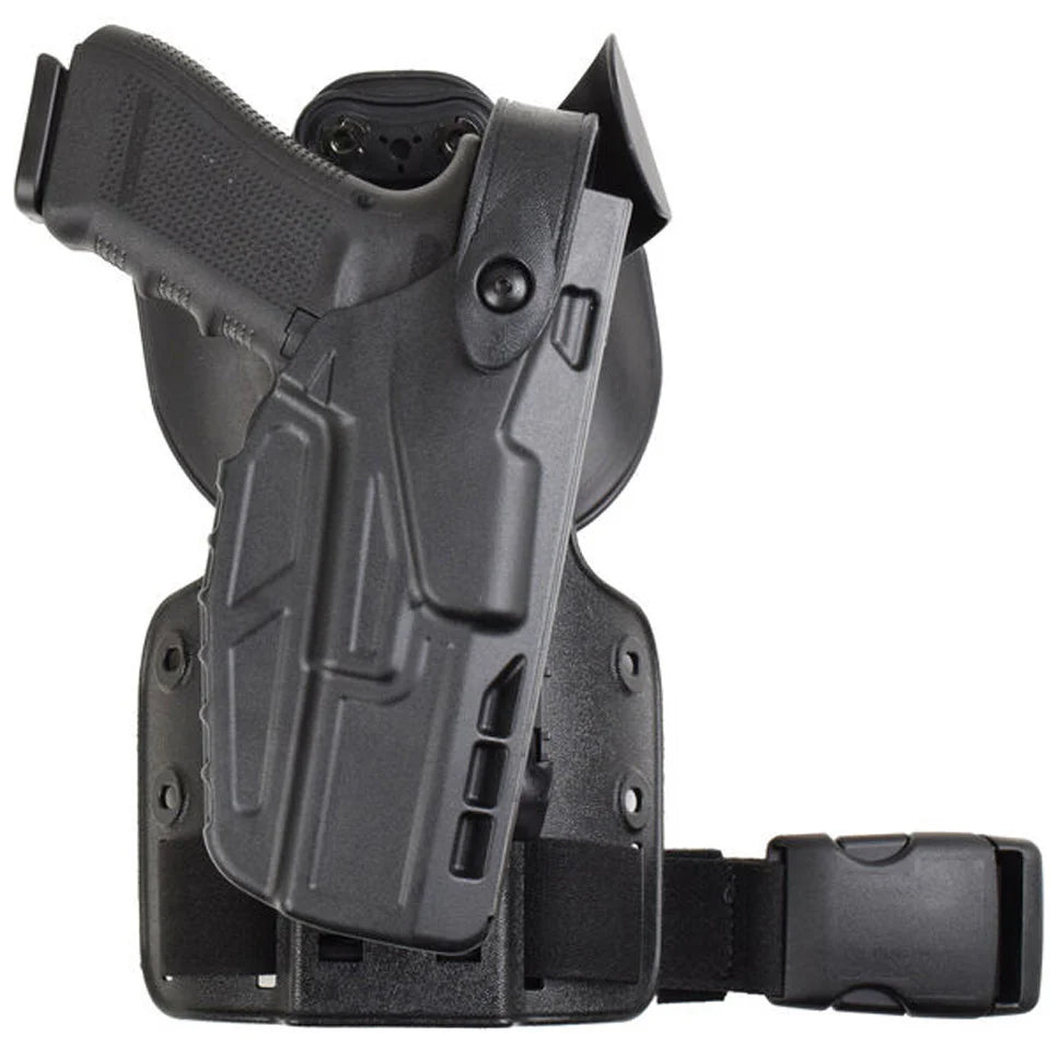 7304-SP6 - 7TS™ ALS/SLS® SINGLE STRAP TACTICAL HOLSTER W/UFA & PADDLE