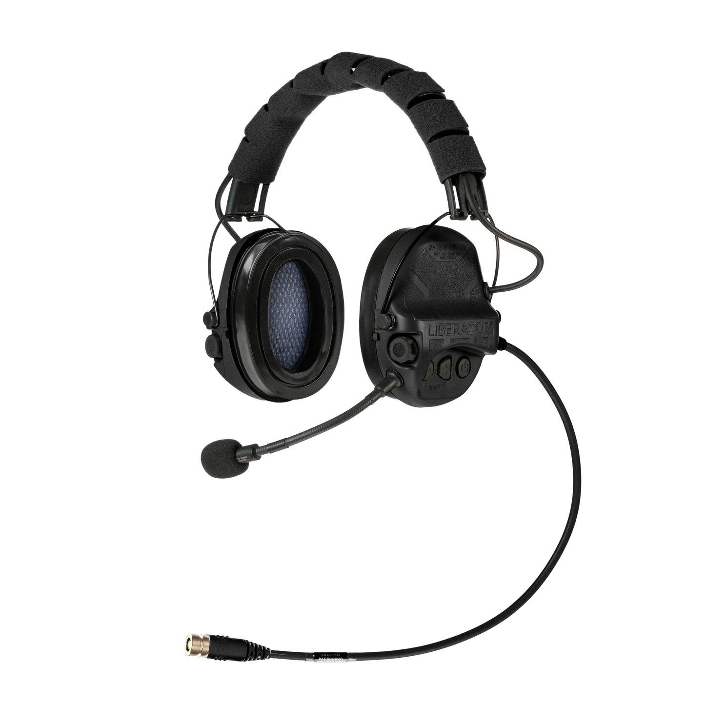 LIBERATOR® V ADVANCED DUAL COMM HEADSET ONLY WITH HEARING PROTECTION
