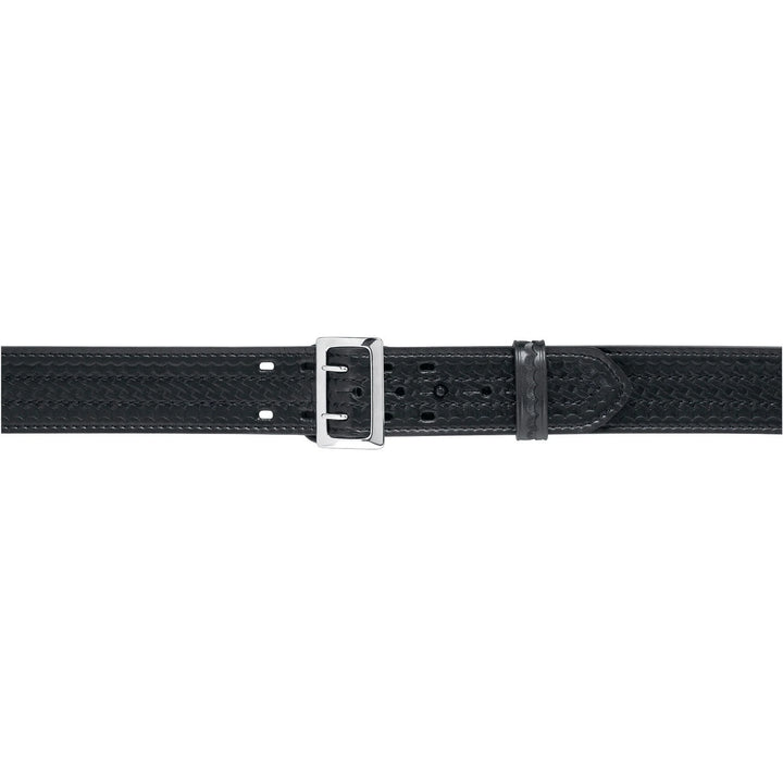 87V - SAM BROWNE DUTY BELT, HOOK LINED, 2.25" (58MM) CHROME BUCKLE