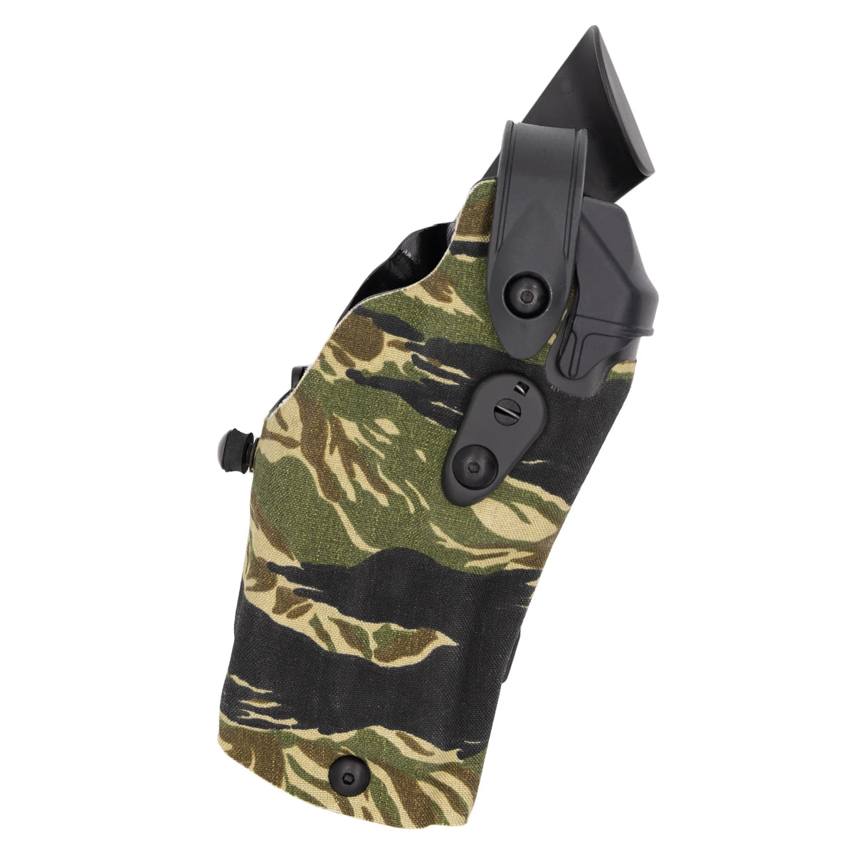 6304RDS - ALS/SLS® TIGER STRIPE CAMO HOLSTER W/ QLS 19 LOCKING FORK