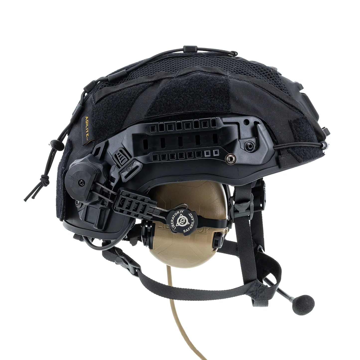 LIBERATOR® IV ADVANCED SINGLE COMM HEADSET WITH HEARING PROTECTION