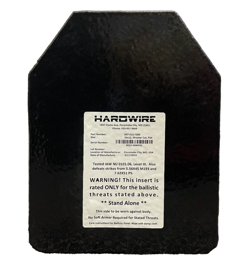 HARDWIRE® FLAT PLATE