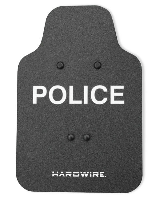 HARDWIRE® NOTCHED HARD COAT TACTICAL SHIELD | LEVEL 3A