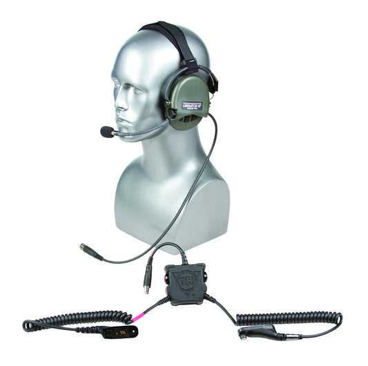 LIBERATOR® III LITE SECURE DUAL-COMM TACTICAL HEADSET WITH INTEGRATED DIGITAL HEARING PROTECTION