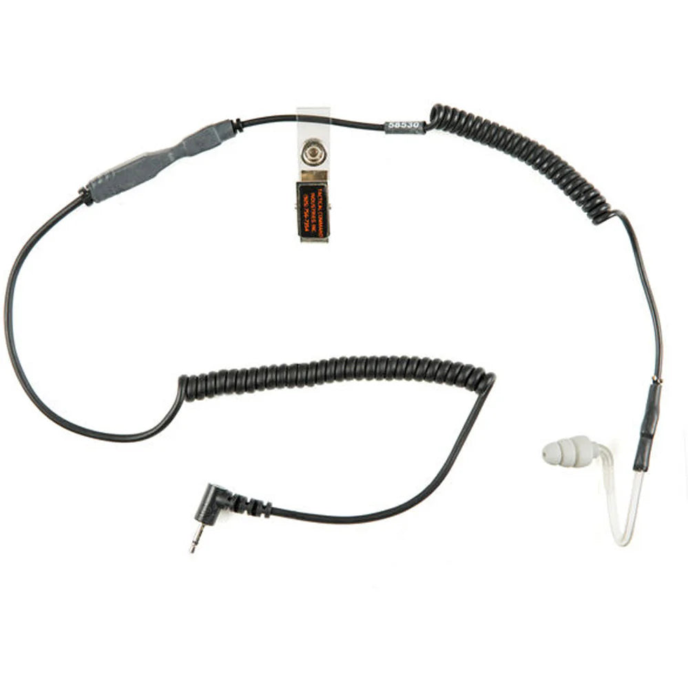 TACT-LITE™ EARPIECE SYSTEM WITH RIGHT-ANGLE 2.5 MM CONNECTION