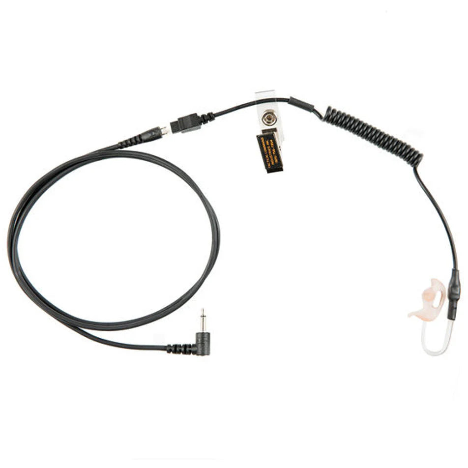 TACT-LITE™ EARPIECE SYSTEM WITH RIGHT-ANGLE 3.5 MM (1/8") CONNECTION