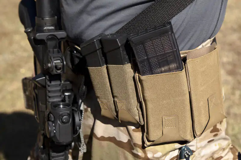 Double Pistol Belt Pouch